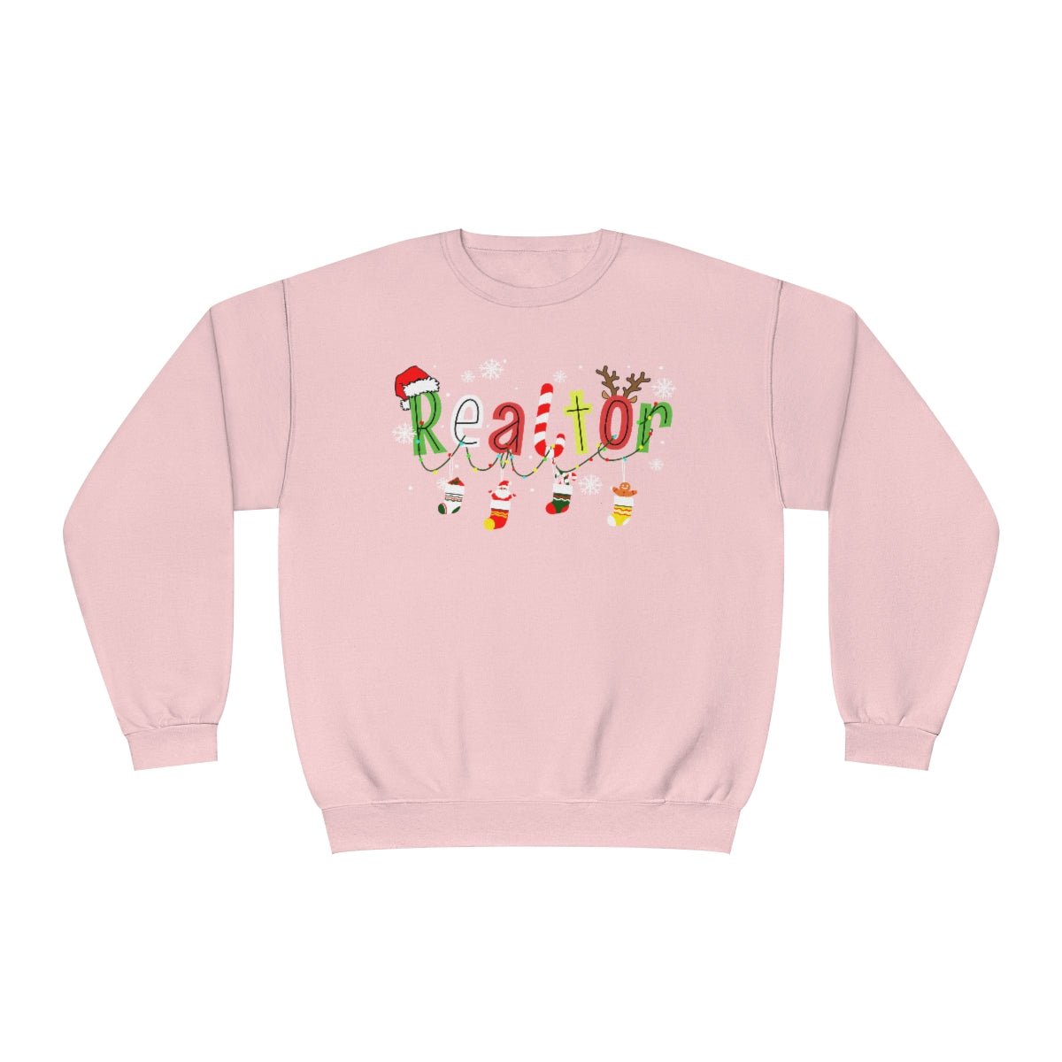 Realtor Christmas Sweatshirt - Sweatshirt | ShirtyAgents