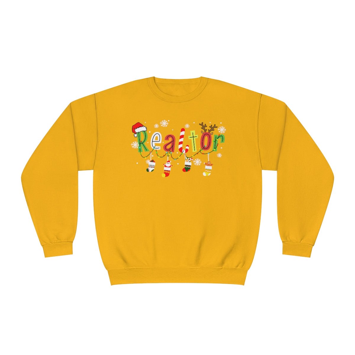 Realtor Christmas Sweatshirt - Sweatshirt | ShirtyAgents
