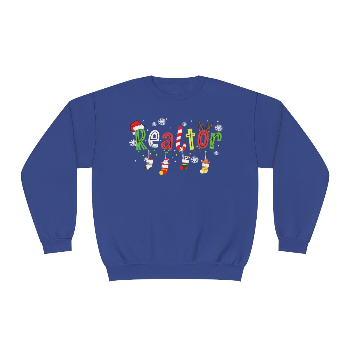 Realtor Christmas Sweatshirt - Sweatshirt | ShirtyAgents