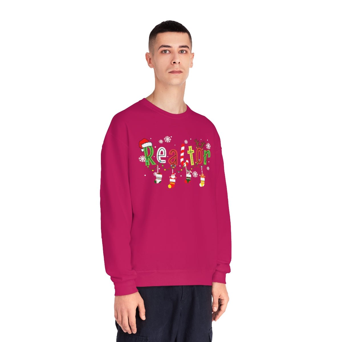 Realtor Christmas Sweatshirt - Sweatshirt | ShirtyAgents