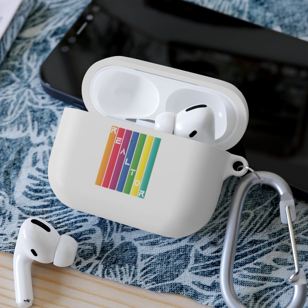 Realtor Colored Bars AirPods Case - Accessories | ShirtyAgents