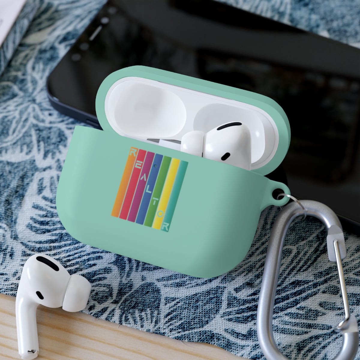 Realtor Colored Bars AirPods Case - Accessories | ShirtyAgents