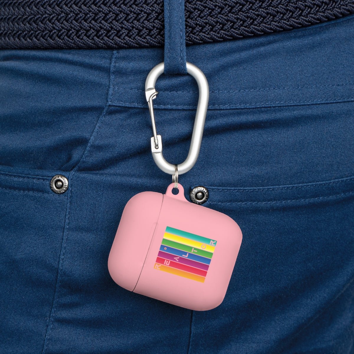 Realtor Colored Bars AirPods Case - Accessories | ShirtyAgents
