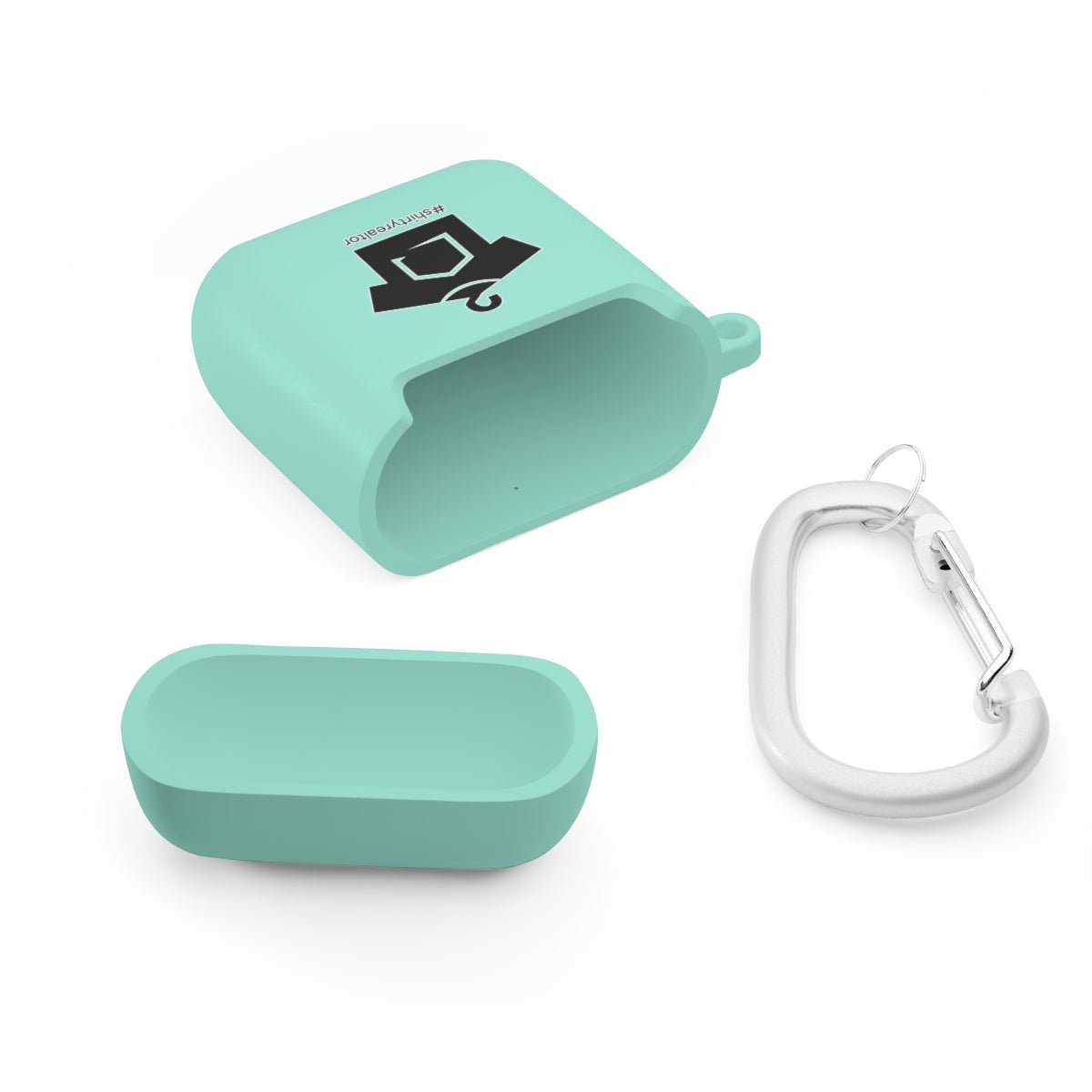 Shirty Realtor Black Logo AirPods Case - Accessories | ShirtyAgents