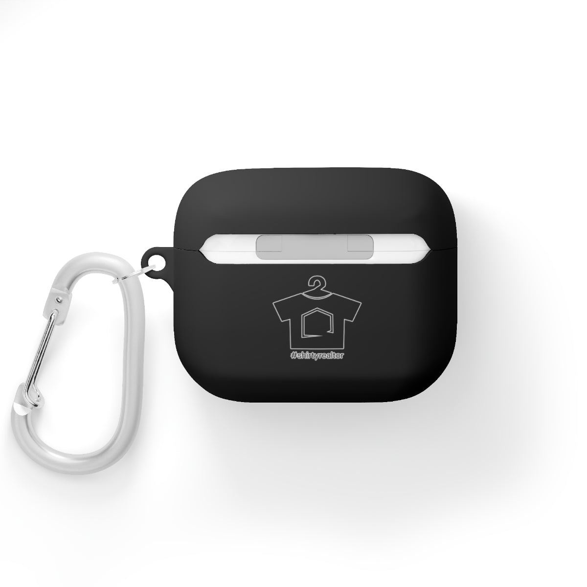 Shirty Realtor Black Logo AirPods Case - Accessories | ShirtyAgents