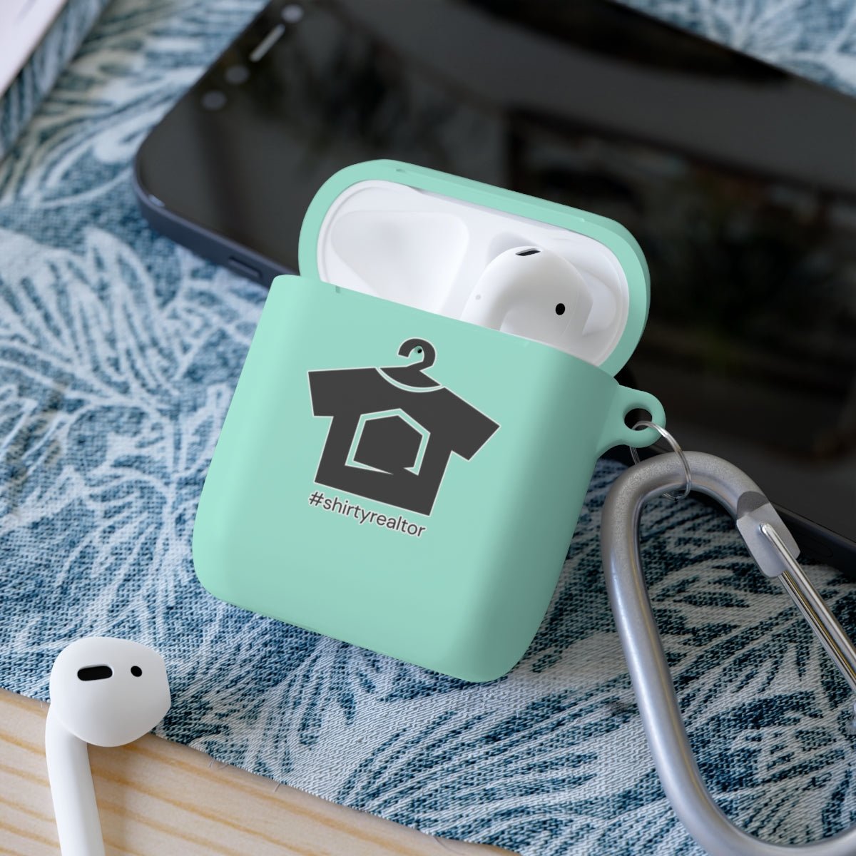 Shirty Realtor Black Logo AirPods Case - Accessories | ShirtyAgents