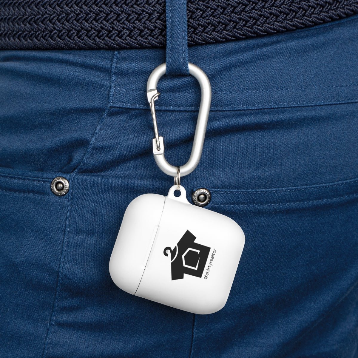 Shirty Realtor Black Logo AirPods Case - Accessories | ShirtyAgents