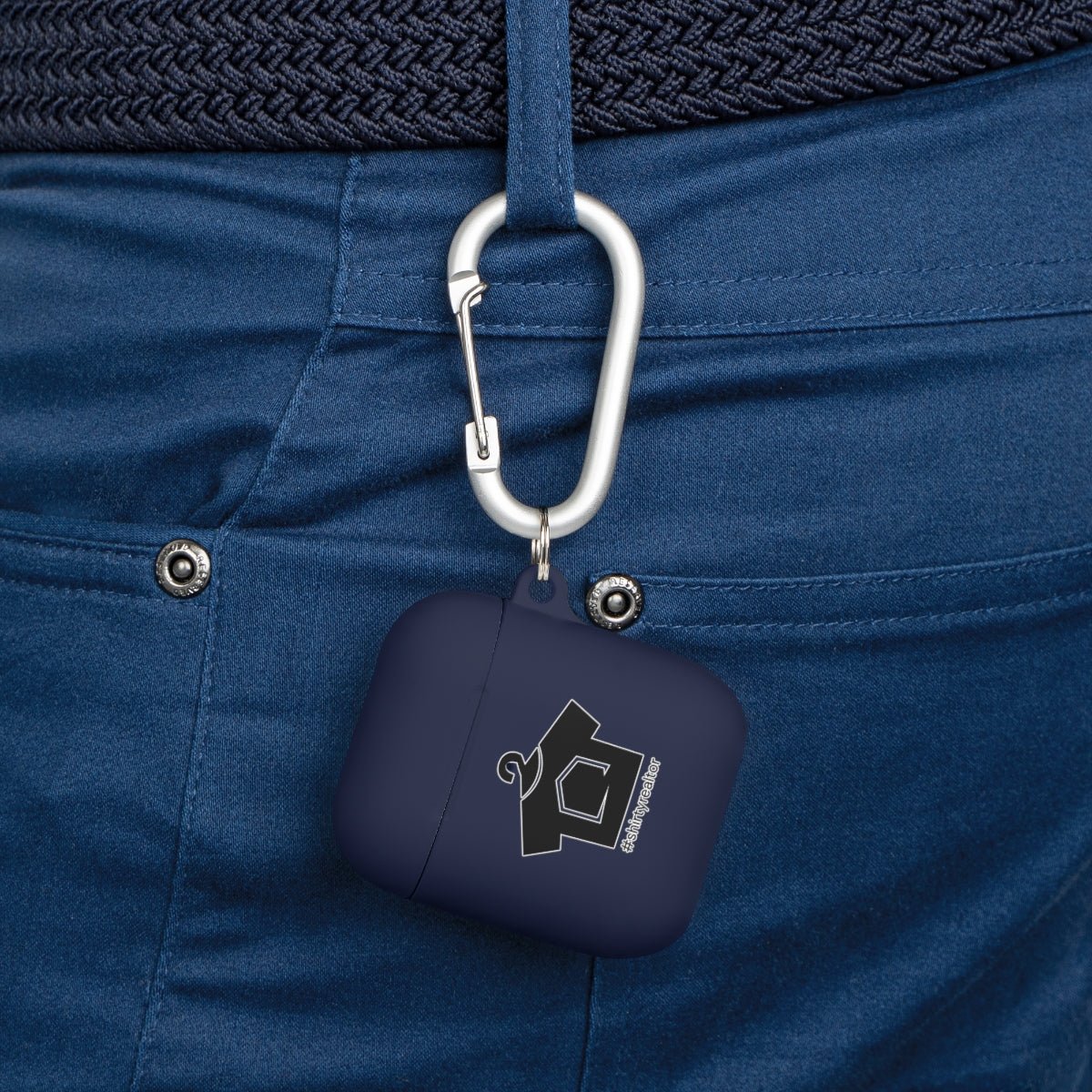 Shirty Realtor Black Logo AirPods Case - Accessories | ShirtyAgents
