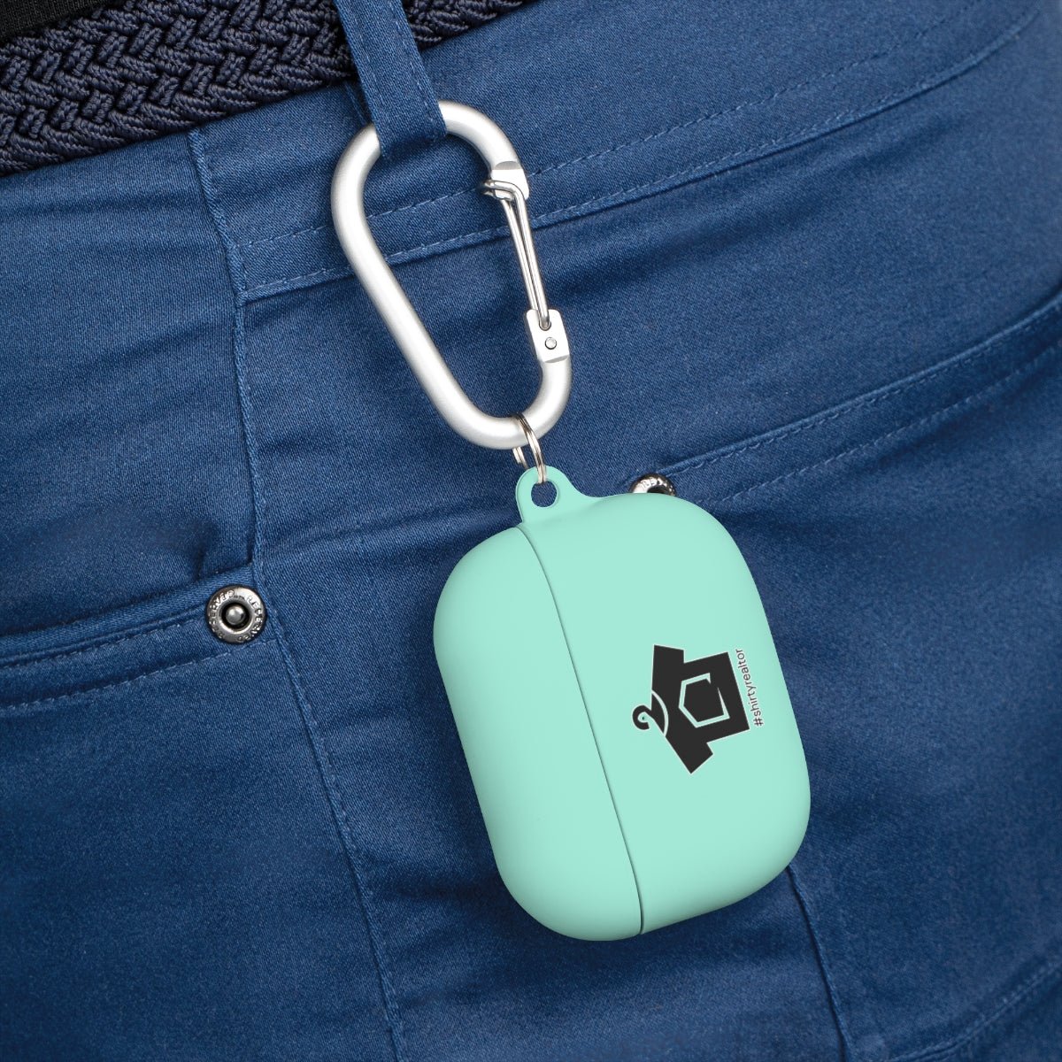 Shirty Realtor Black Logo AirPods Case - Accessories | ShirtyAgents