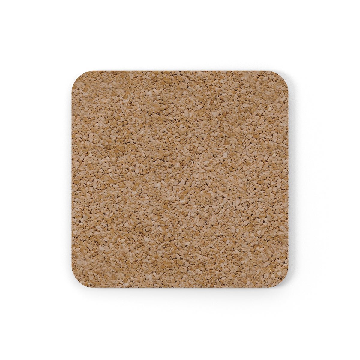 ShirtyRealtor Black Logo Cork Back Coaster - Home Decor | ShirtyAgents