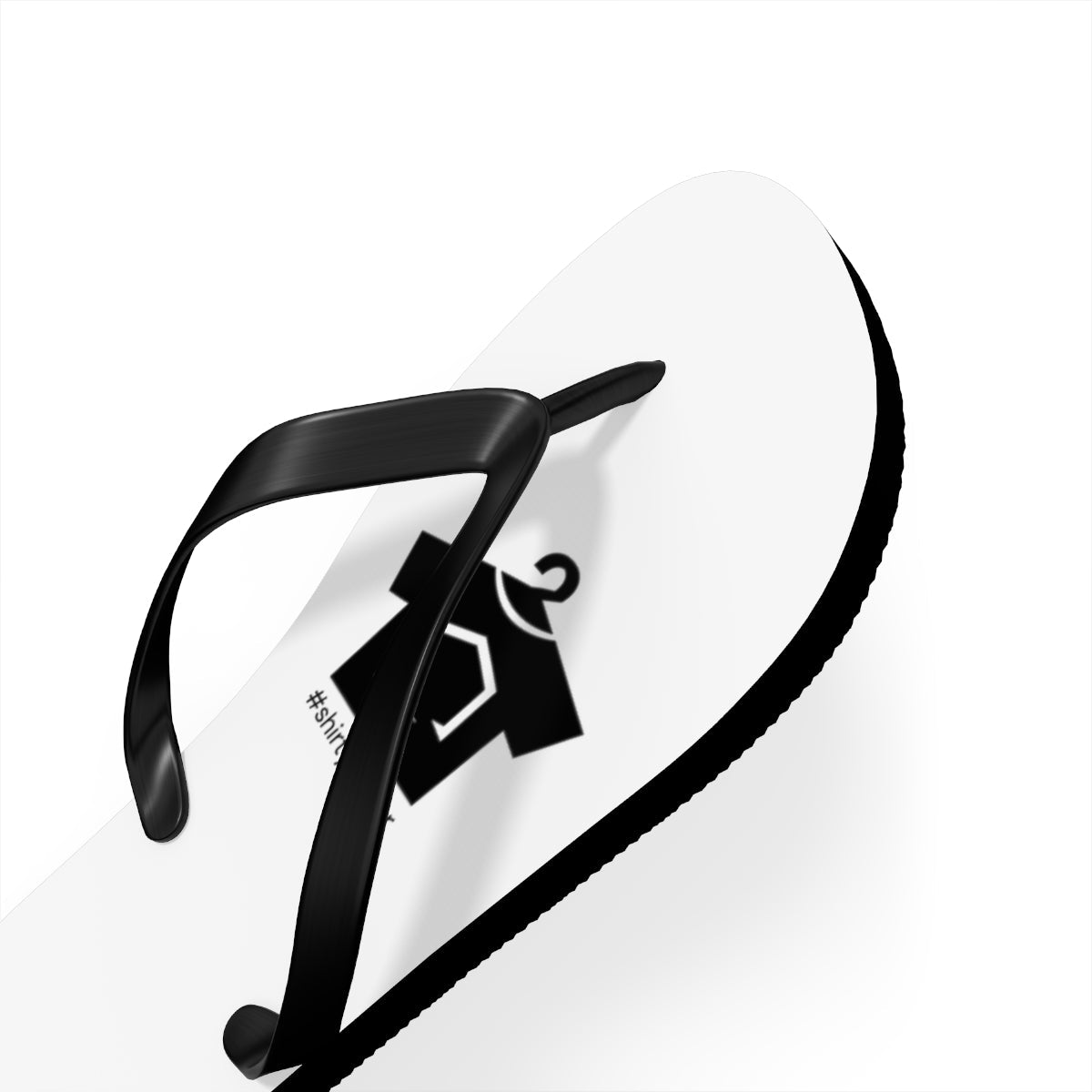 ShirtyRealtor Black Logo Flip Flops - Shoes | ShirtyAgents