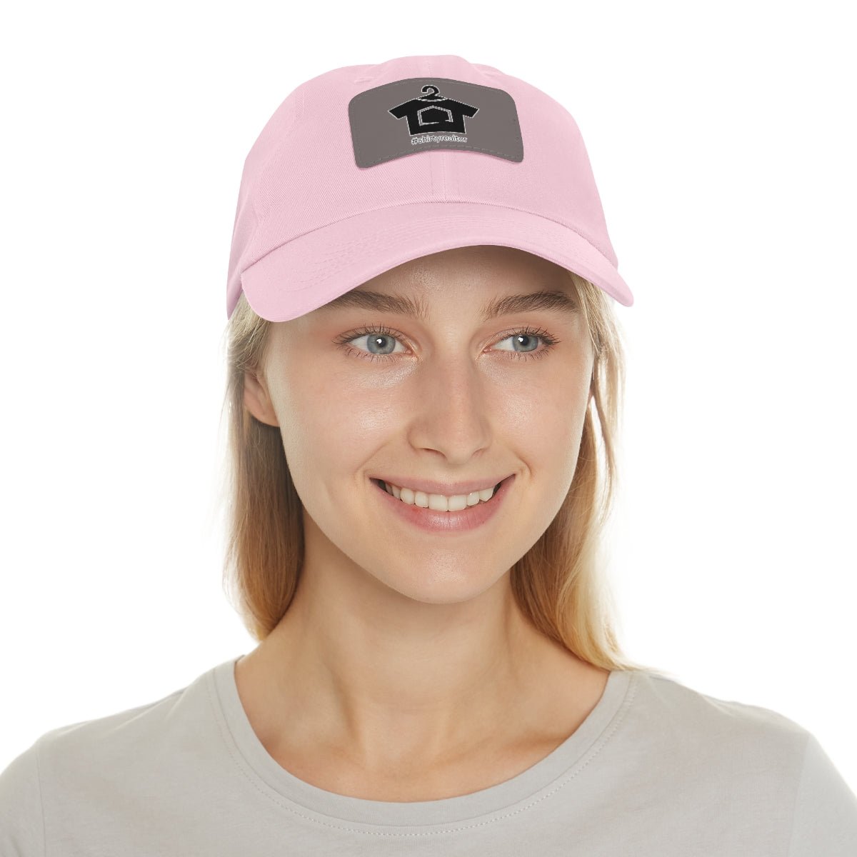 ShirtyRealtor Logo Hat with Leather Patch - Hats | ShirtyAgents