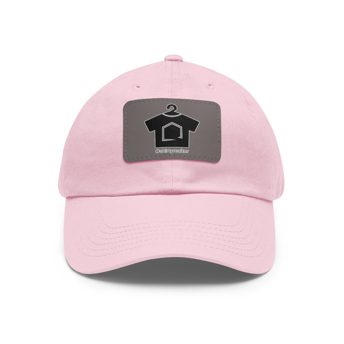 ShirtyRealtor Logo Hat with Leather Patch - Hats | ShirtyAgents