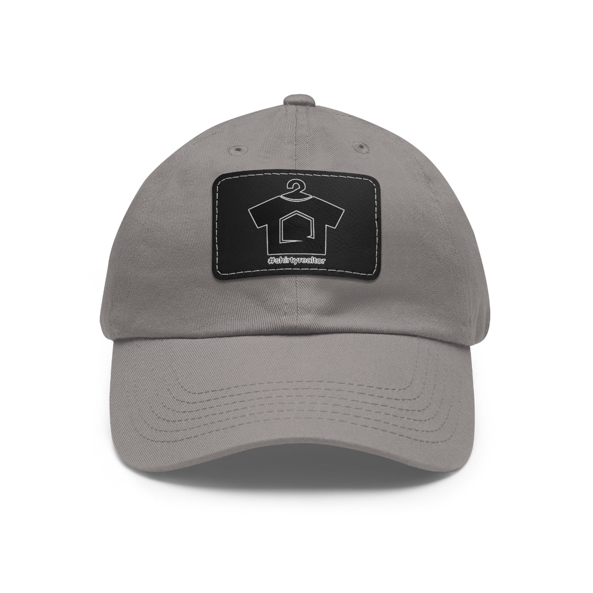 ShirtyRealtor Logo Hat with Leather Patch - Hats | ShirtyAgents