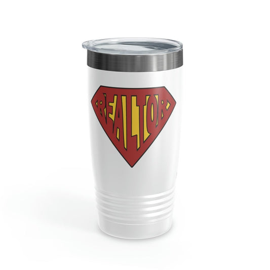 Super Realtor Ringneck Tumbler - Mug | ShirtyAgents