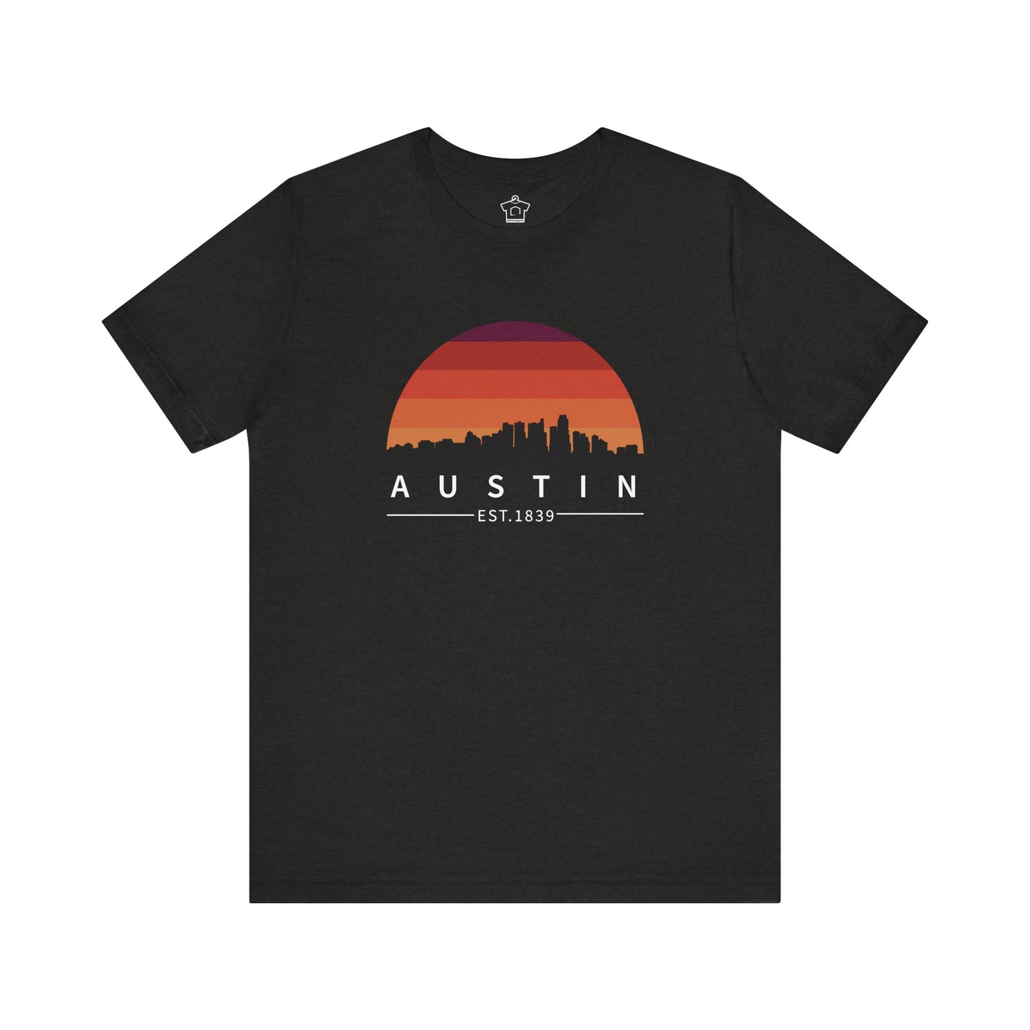 Austin Established Retro Sunset Tshirt