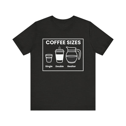 Coffee Sizes for Realtors