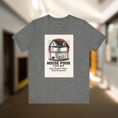 House Poor Ramen Manga T-Shirt