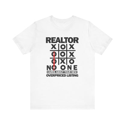 Realtor Tic Tac Toe T-Shirt