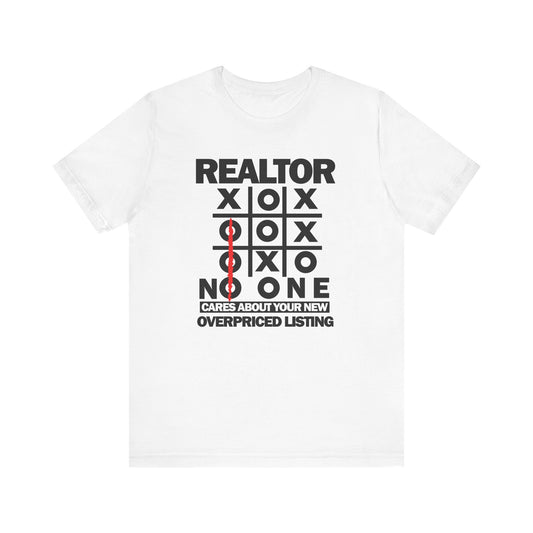 Realtor Tic Tac Toe T-Shirt