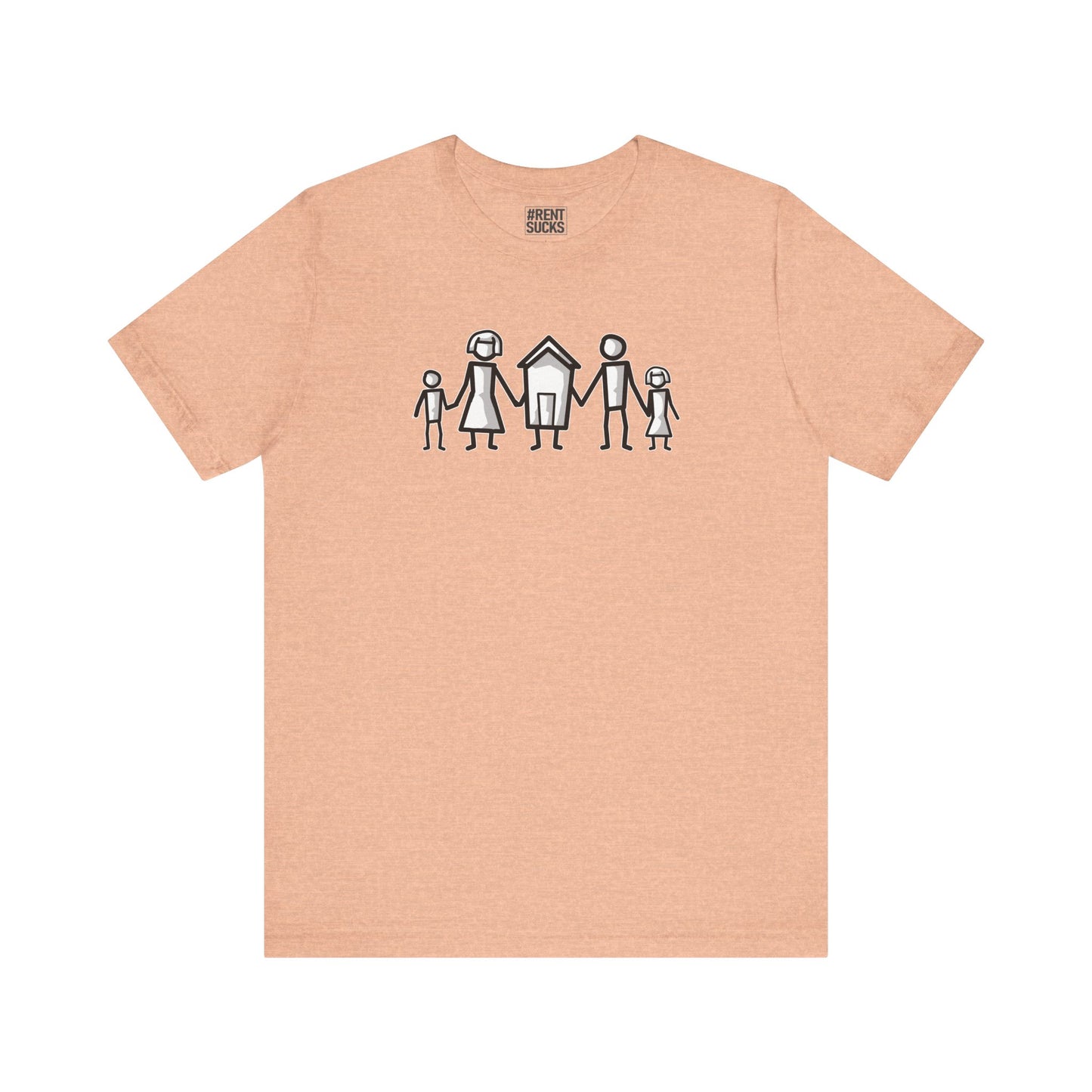 Home Is Where Family Begins" – Realtor T-Shirt