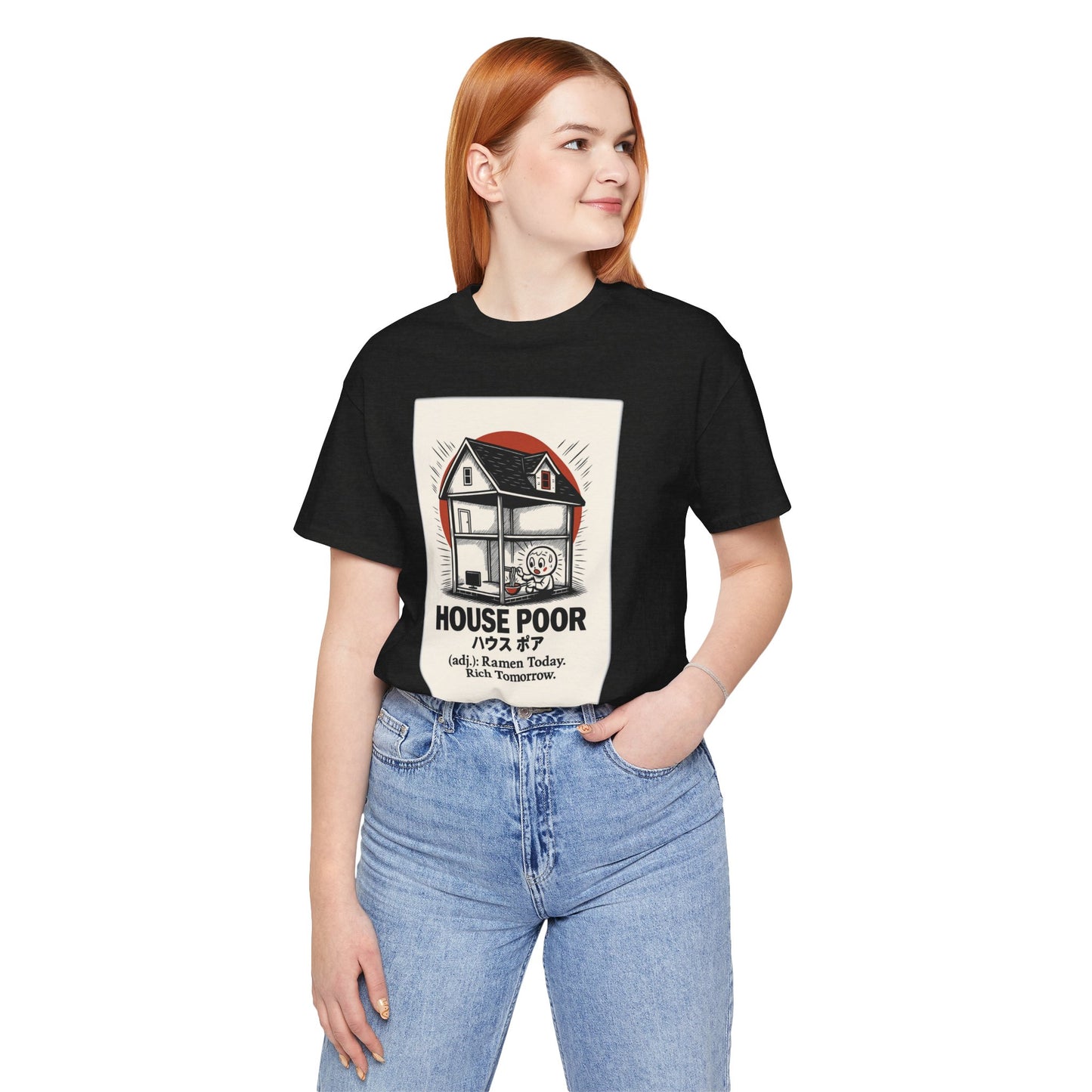 House Poor Ramen Manga T-Shirt