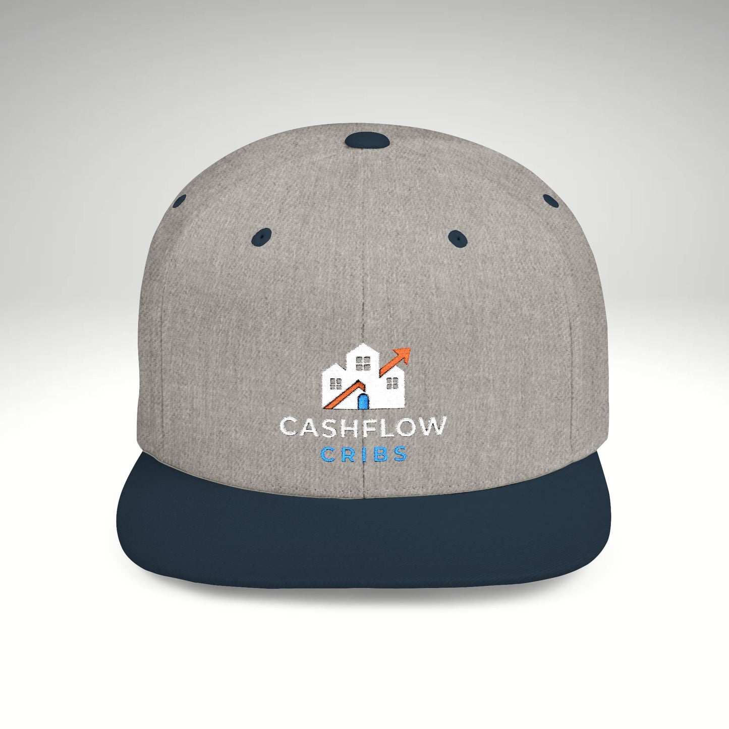 Cashflow Cribs Flat Bill Snapback Hat