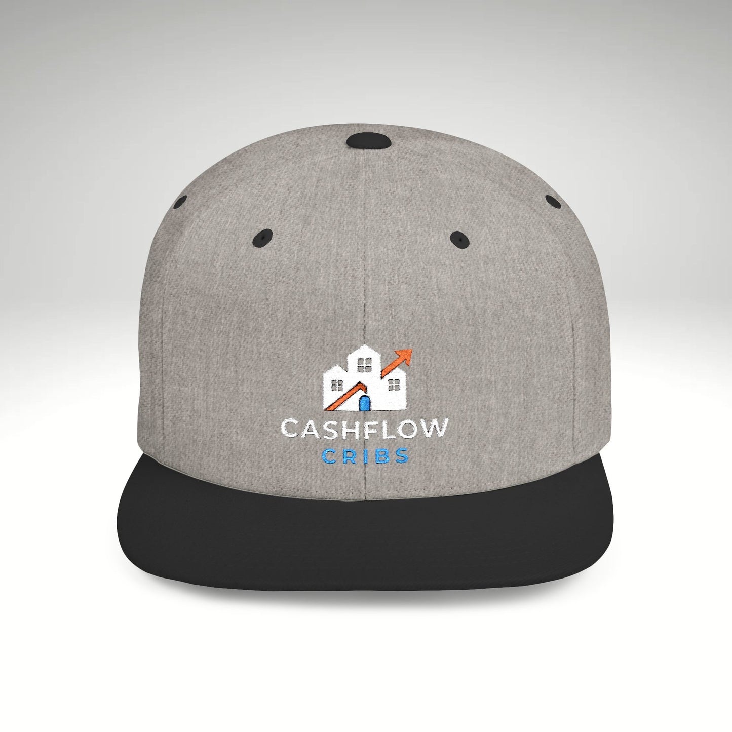 Cashflow Cribs Flat Bill Snapback Hat