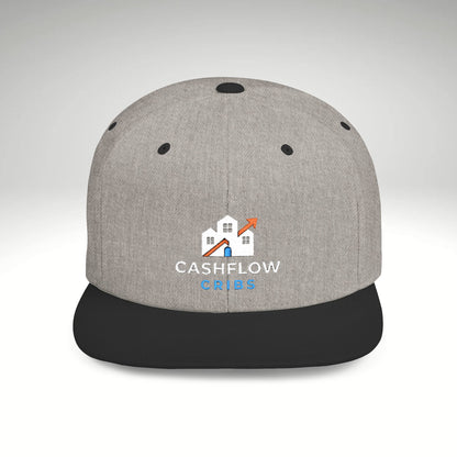 Cashflow Cribs Flat Bill Snapback Hat