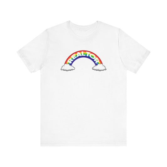 Realtor Pride Rainbow – Unisex Jersey Tee