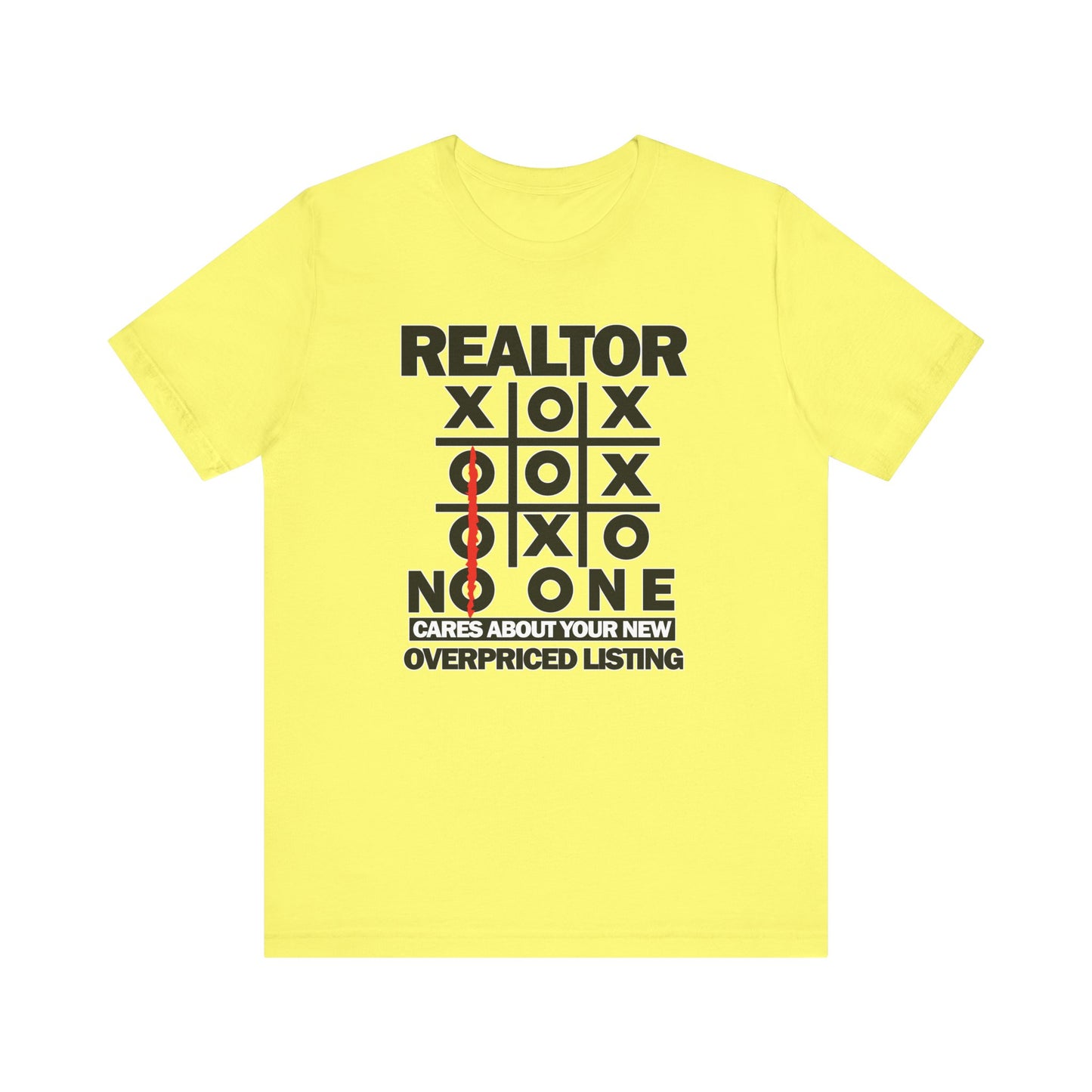 Realtor Tic Tac Toe T-Shirt