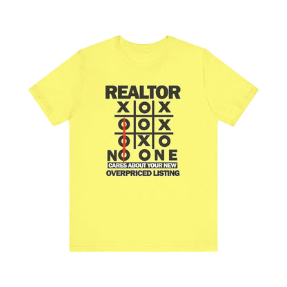 Realtor Tic Tac Toe T-Shirt