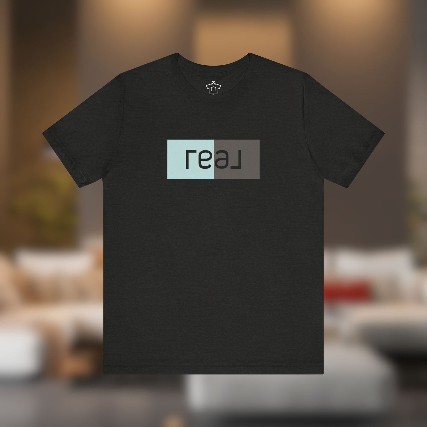REAL Broker Logo – Modern Mint Grey Tee (Unofficial)
