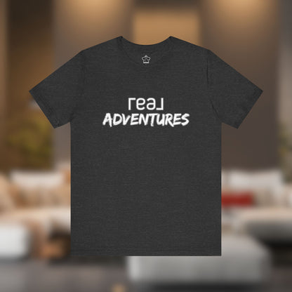 REAL Adventures White Tee