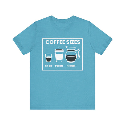 Coffee Sizes for Realtors