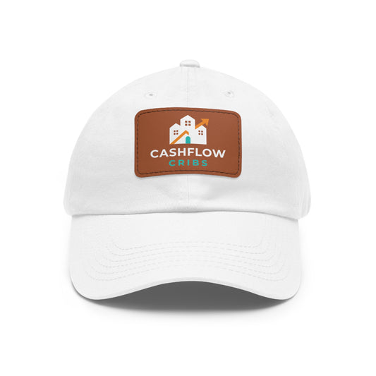 Cashflow Cribs Hat with Leather Patch