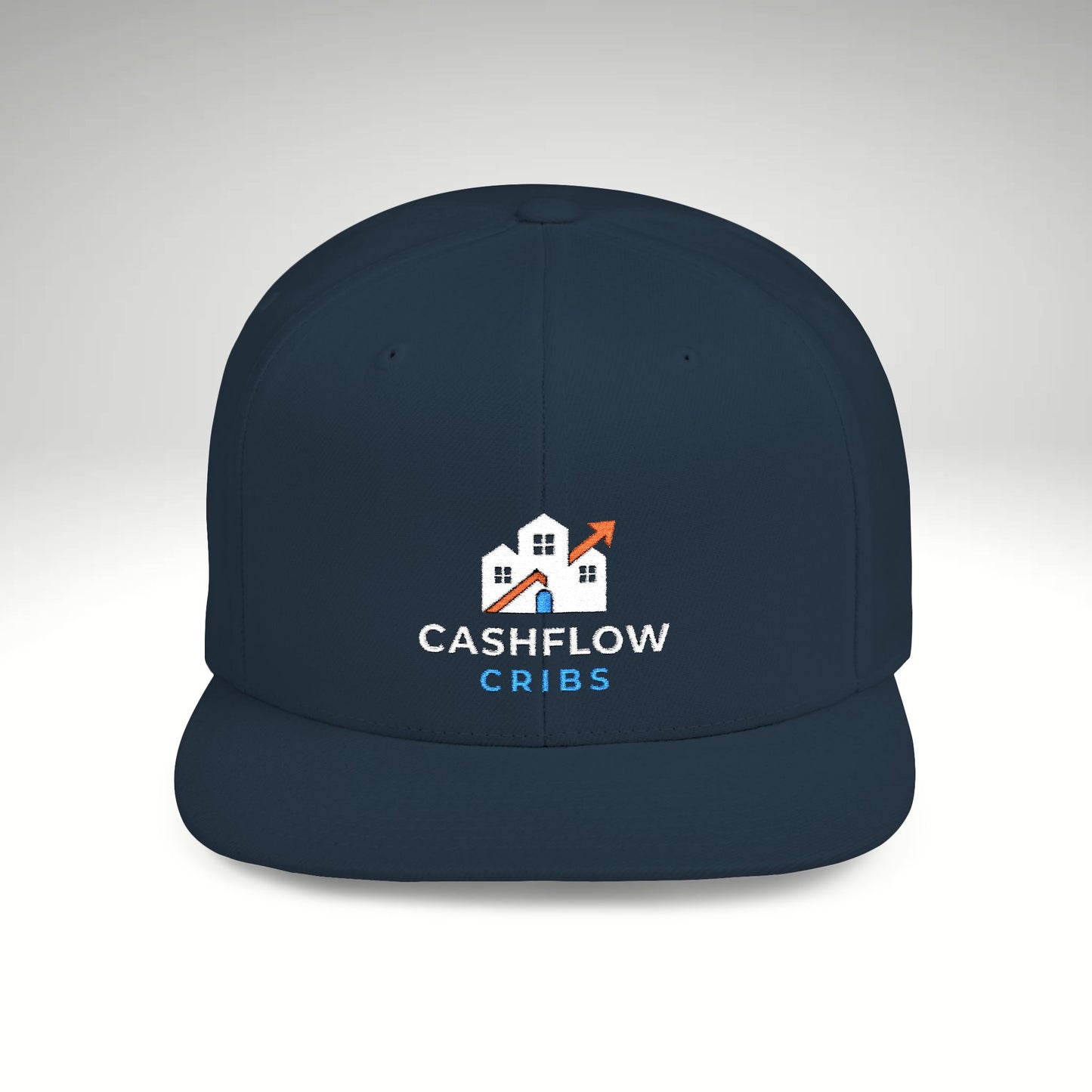 Cashflow Cribs Flat Bill Snapback Hat