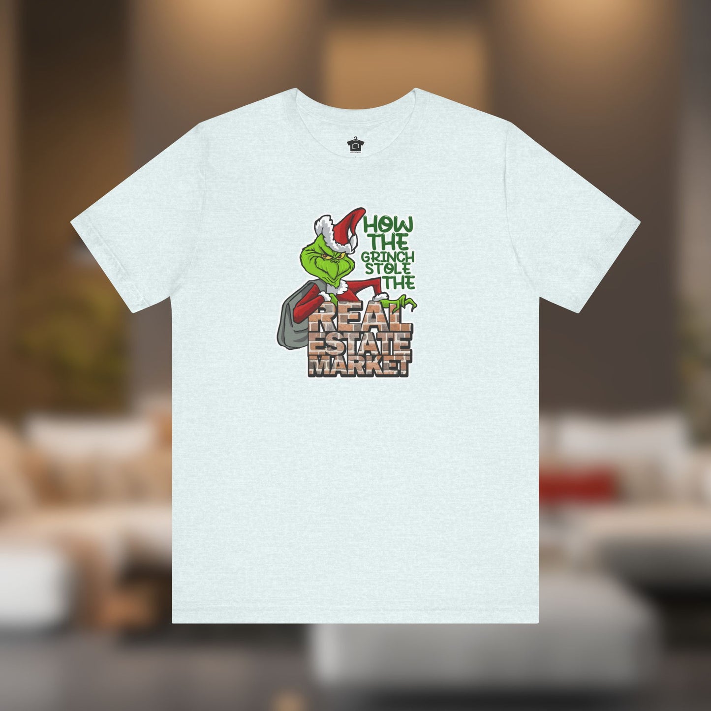How The Grinch Stole The Real Estate Market – The Perfect Realtor® Holiday Tee