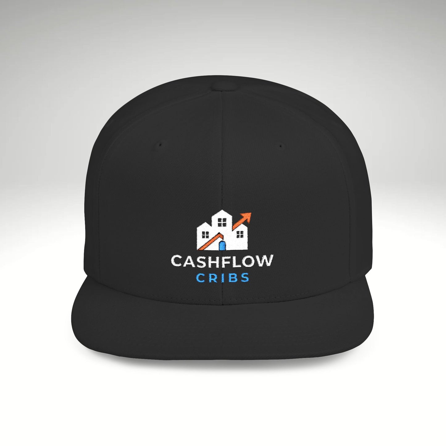 Cashflow Cribs Flat Bill Snapback Hat