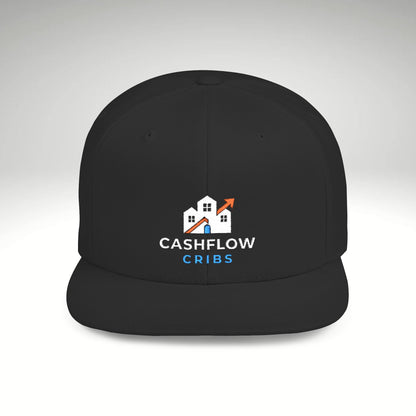Cashflow Cribs Flat Bill Snapback Hat