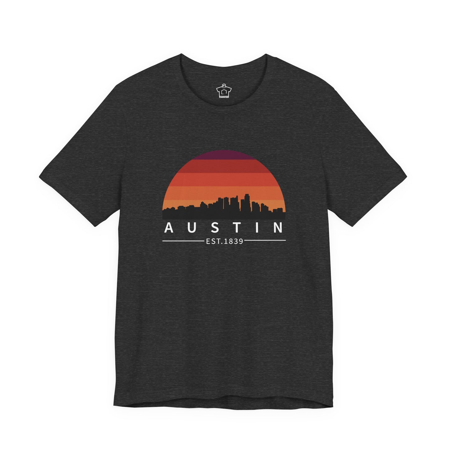 Austin Established Retro Sunset Tshirt