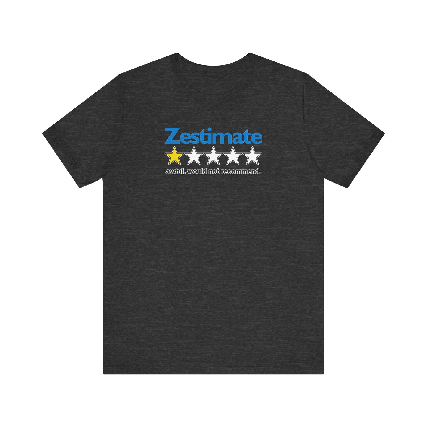How Accurate Is The Zestimate? - Funny Real Estate T-Shirt