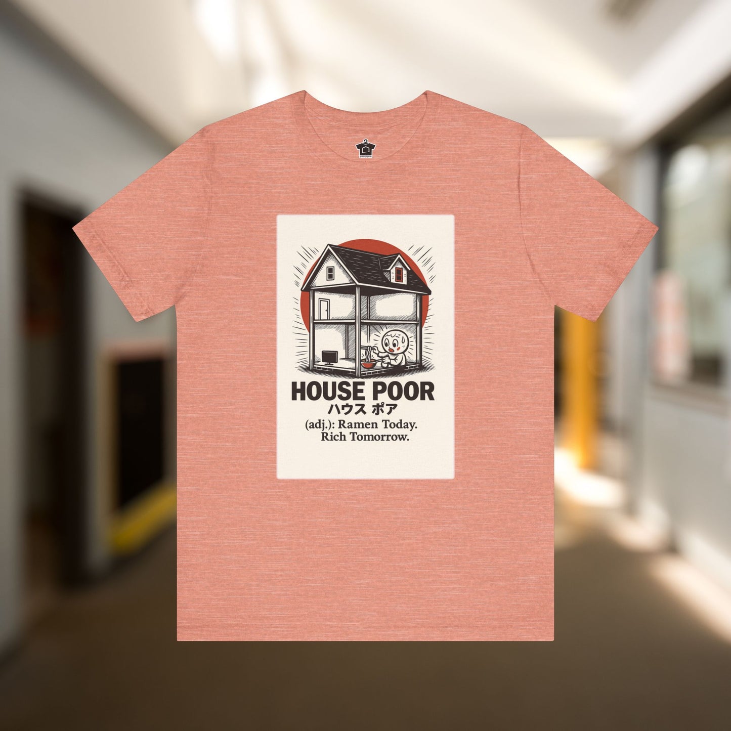 House Poor Ramen Manga T-Shirt