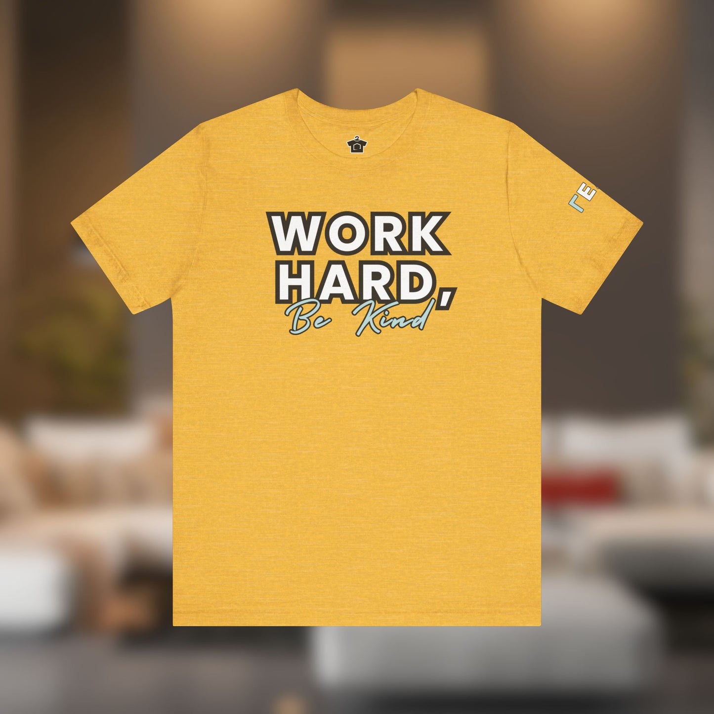 Work Hard, Be Kind – Modern Mint Tee (Unofficial)