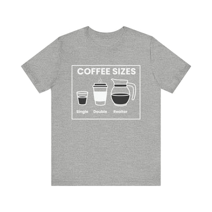 Coffee Sizes for Realtors