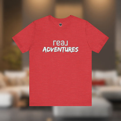 REAL Adventures White Tee