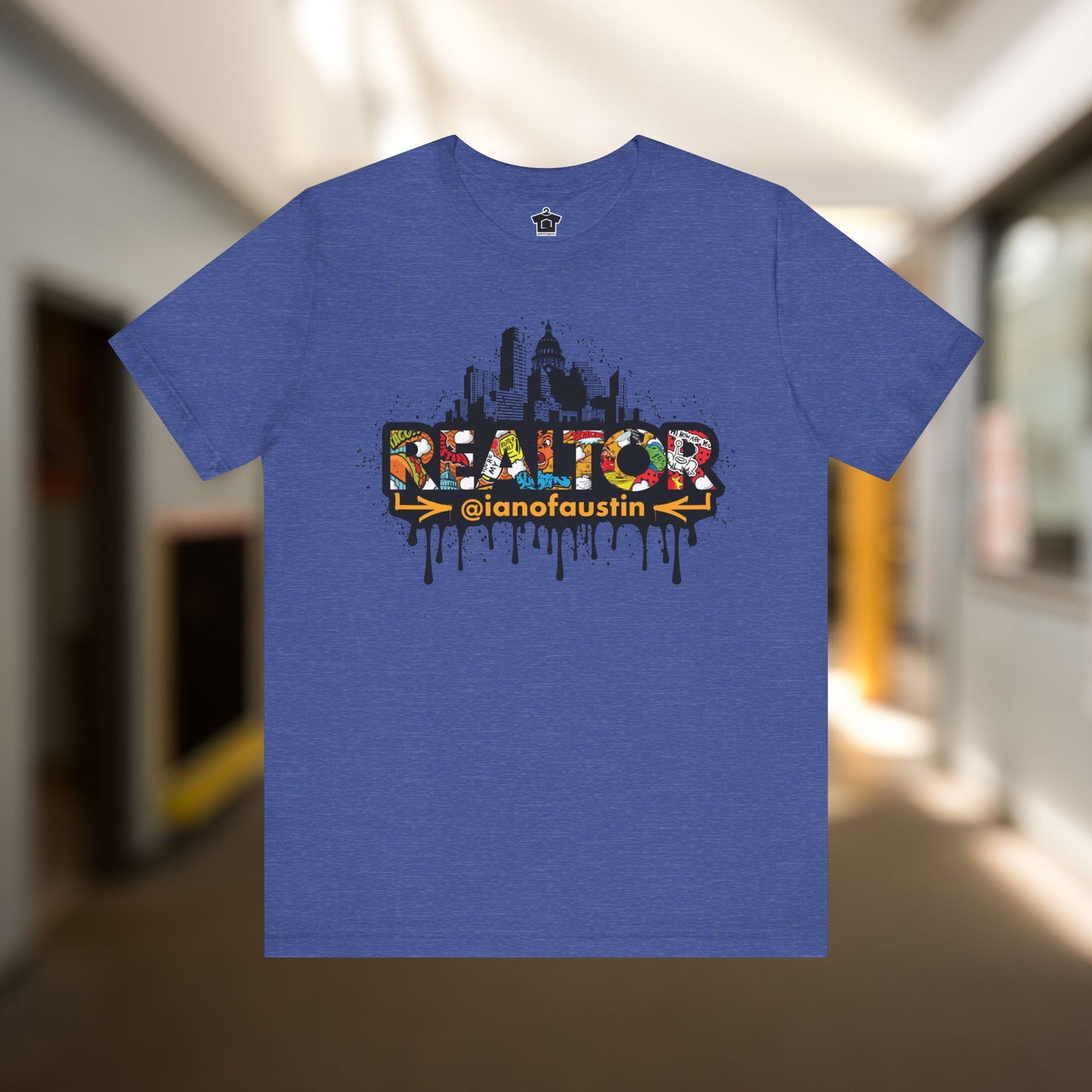 Austin Skyline Realtor Graffiti Tshirt | #ianofaustin