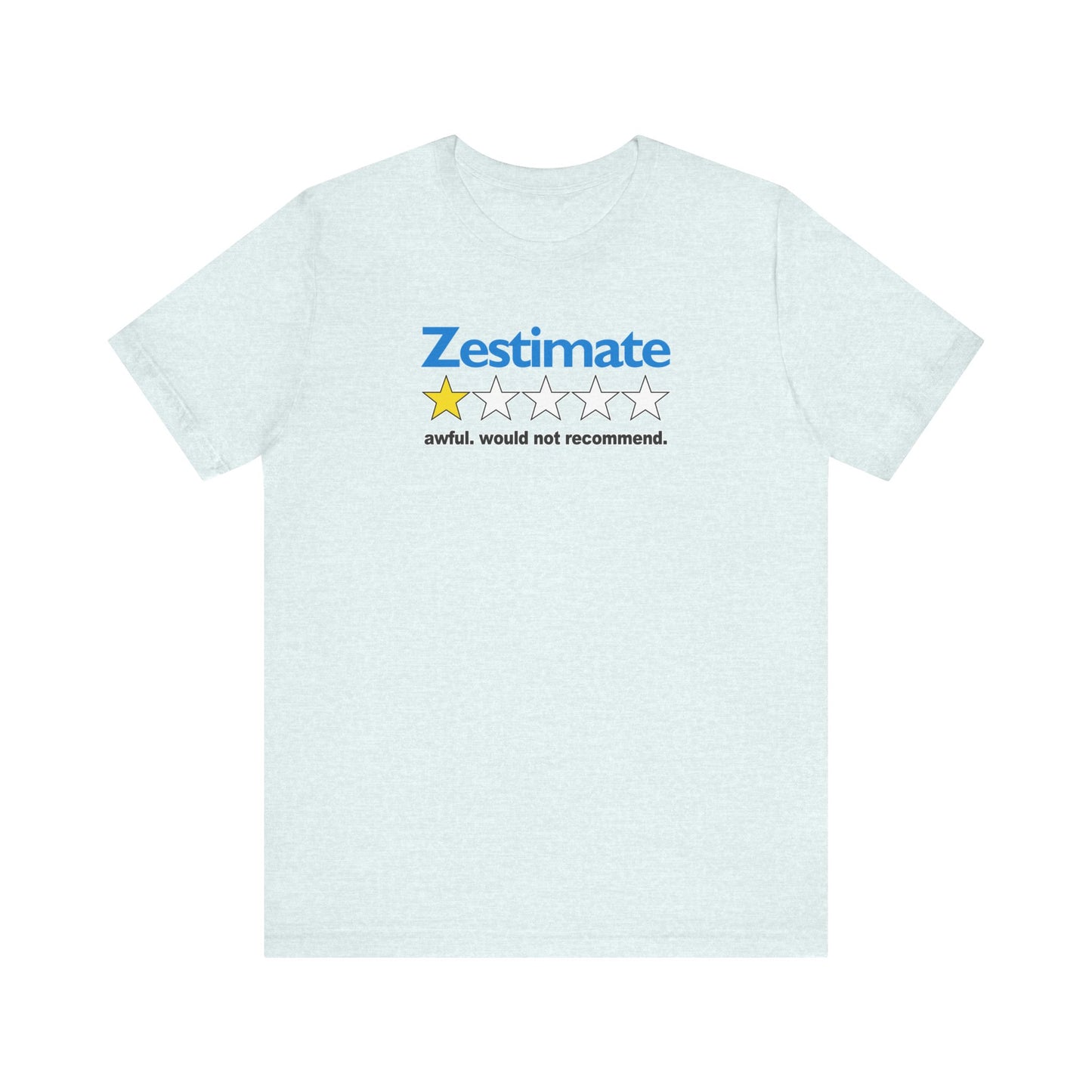 How Accurate Is The Zestimate? - Funny Real Estate T-Shirt