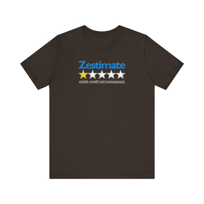 How Accurate Is The Zestimate? - Funny Real Estate T-Shirt