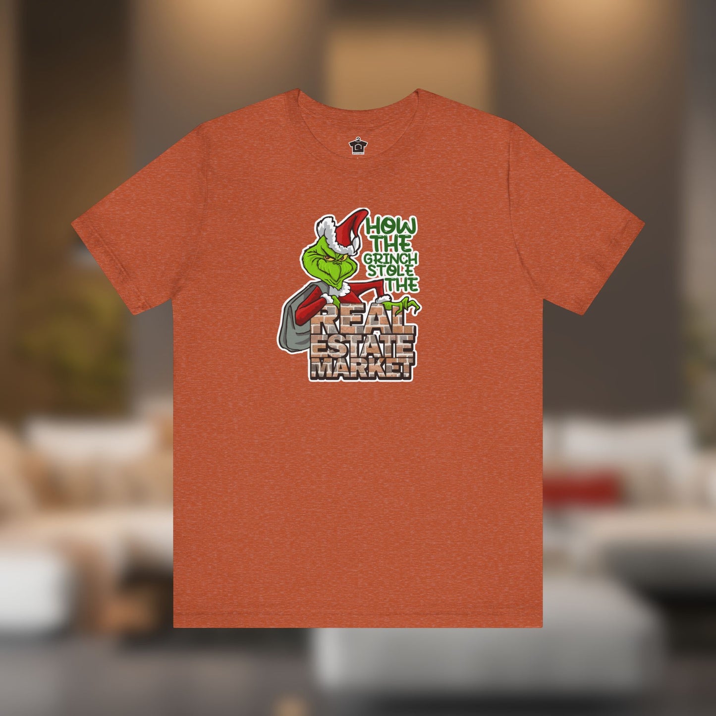 How The Grinch Stole The Real Estate Market – The Perfect Realtor® Holiday Tee